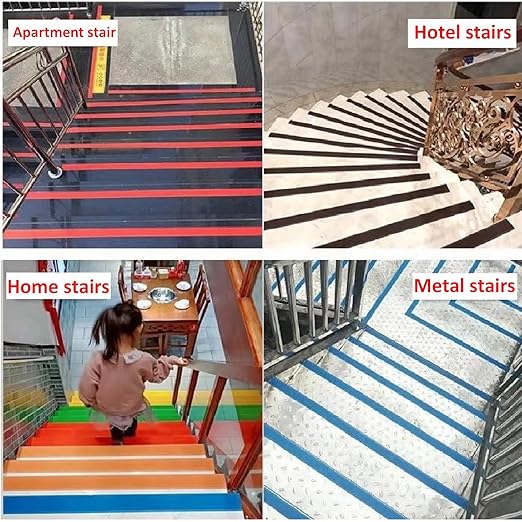 Anti Slip Tape 4 Inch Wide, Waterproof Grip Adhesive Heavy Duty High Traction Friction for Indoor/Outdoor Steps (10 Ft/Green).
