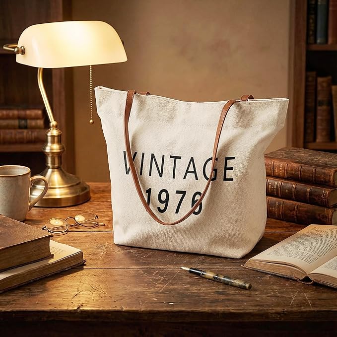 50th Birthday Gifts for Her,50th Birthday Gifts for Women,Gift for 50 Year Old Woman,50th Vinatge Bag Gift for Women