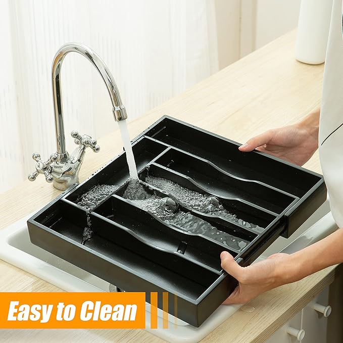 Kitchen Silverware Drawer Organizer and Storage Kitchen Gadgets Best Sellers 2025 First Apartment Essentials New Home Must-Haves Things Stuff Accessories Housewarming Hostess Host Gifts