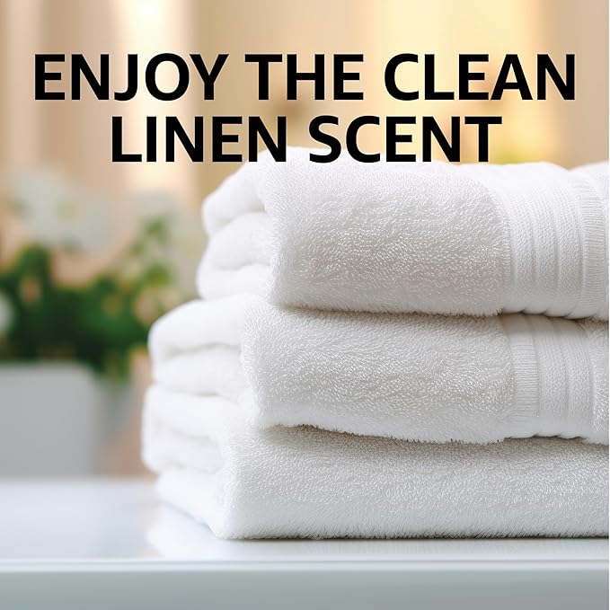 Amazon Basics Concentrated Liquid Laundry Detergent, Clean Linen Scent, HE Compatible, 110 Loads, 82.5 Fl Oz (Previously Solimo)