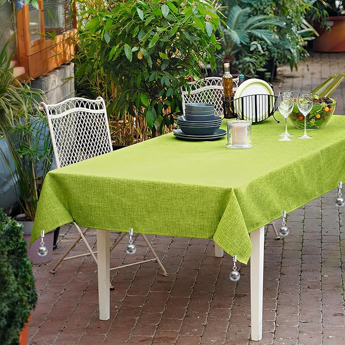 Tablecloth Flags Weights, Stabilizing Tablecloth Flags, Clip Weights for Other Fabrics for Camping, Picnics, Travel, Parties, Useful Fabric Fixing Tools for Outdoor Events, 10 Pack