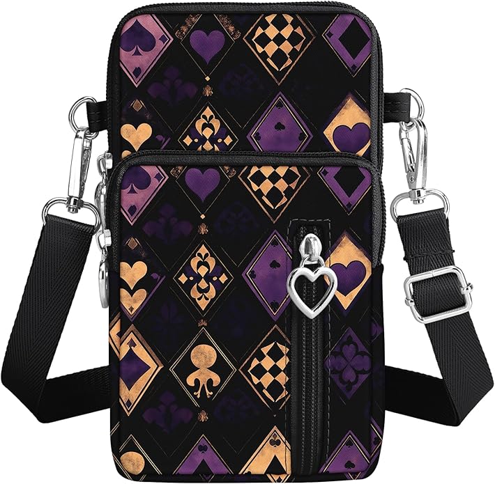 BIAOTIE Lightweight Small Crossbody Bags Cell Phone Purses Travel Pouch Shoulder Bag for Women