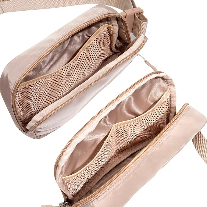 Belt bag Fanny pack crossbody bags for women Everywhere belt bag (Khaki)