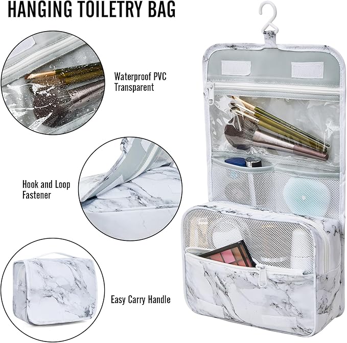 Veken 8 Set Packing Cubes for Travel Essentials, Suitcase Organizer Bags in 4 Sizes, Carry-On Luggage Accessories with Large Laundry & Hanging Toiletry Bag, Must-Have for Airplane, Road Trip & Camping