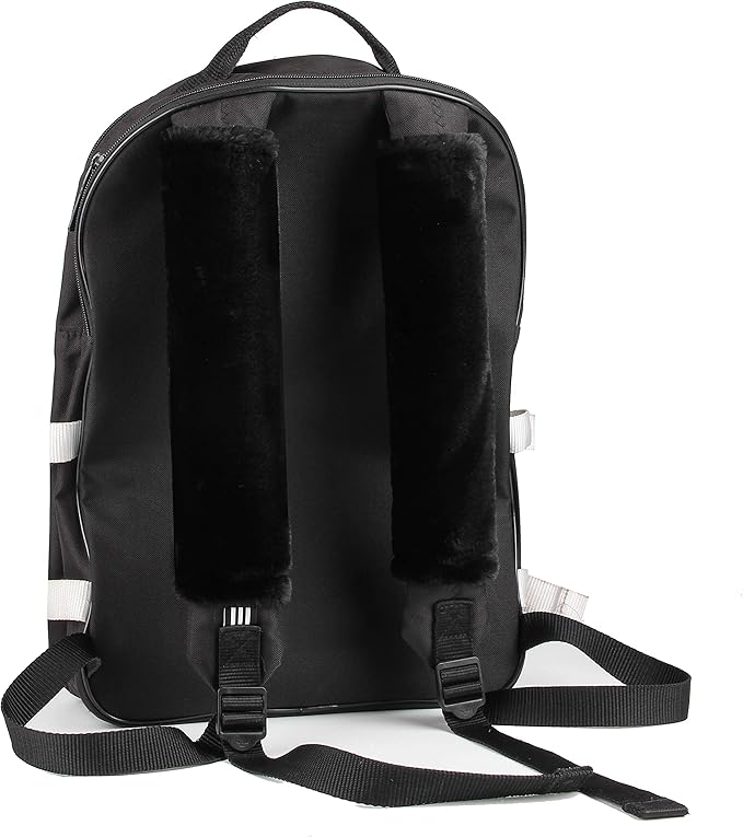 Amooca Soft Faux Fur Universal Fit Seatbelt Cover Car Truck SUV Airplane Seat Belt Shoulder Pad for Carmera Backpack Straps Neck Cushion Protector 2 Pack 10.5in Black