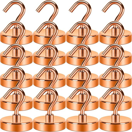 Neosmuk Magnetic Hooks, Cruise Ship Essentials, 26#,Bronze