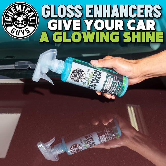 Chemical Guys Swift Wipe Sprayable Waterless Car Wash Spray - Spray and Wipe to Safely Clean and Shine Cars, Trucks, Motorcycles, RV & More, High Lubrication Formula, 64 oz