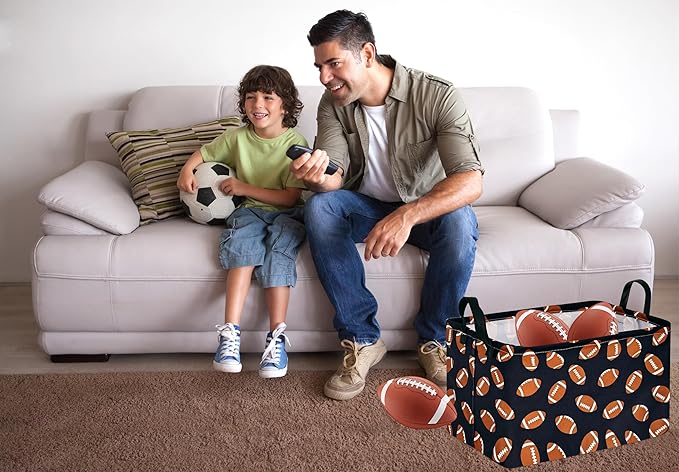 Kids Hamper Storage Bins Organizer Toy Box Laundry Basket Large Canvas Collapsible Chest for Home/Dorm/Kitchen/Pet/Office/Closet/Shelf/Gift Baskets