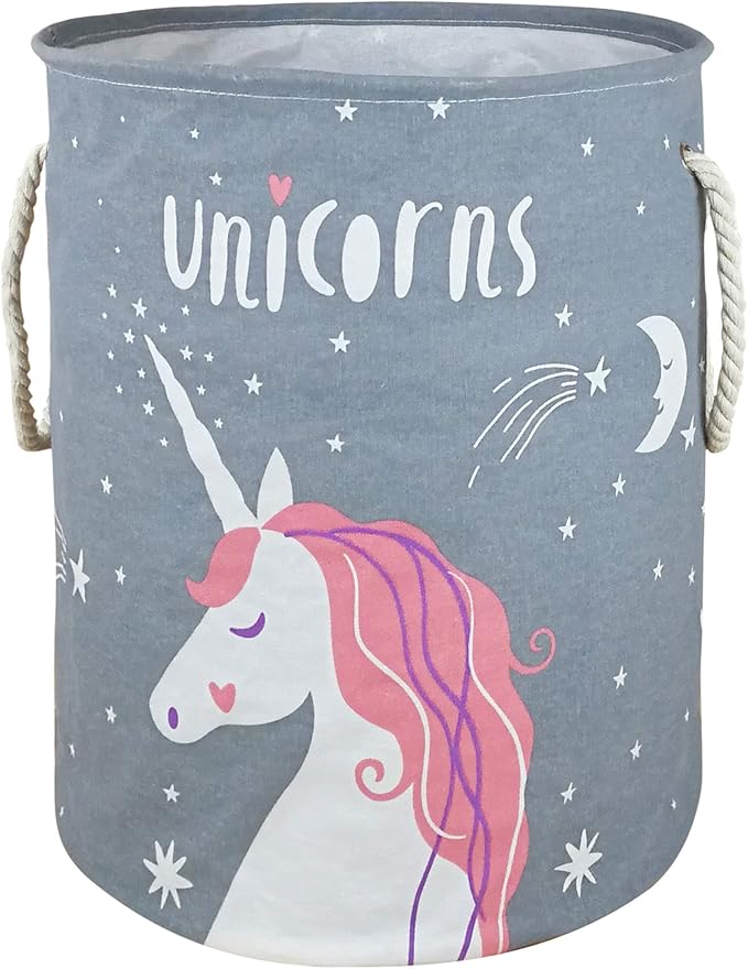 Round Laundry Basket Storage Bins Nursery Hamper Gift Baskets for Home,Office,Home Decor