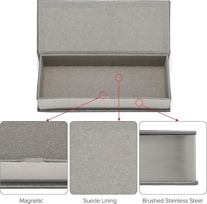 2Pack Leather Glasses Case for Women Men Book-like Hard Shell Eyeglass Bag With Carrying Strap Soft Sunglasses Pouch