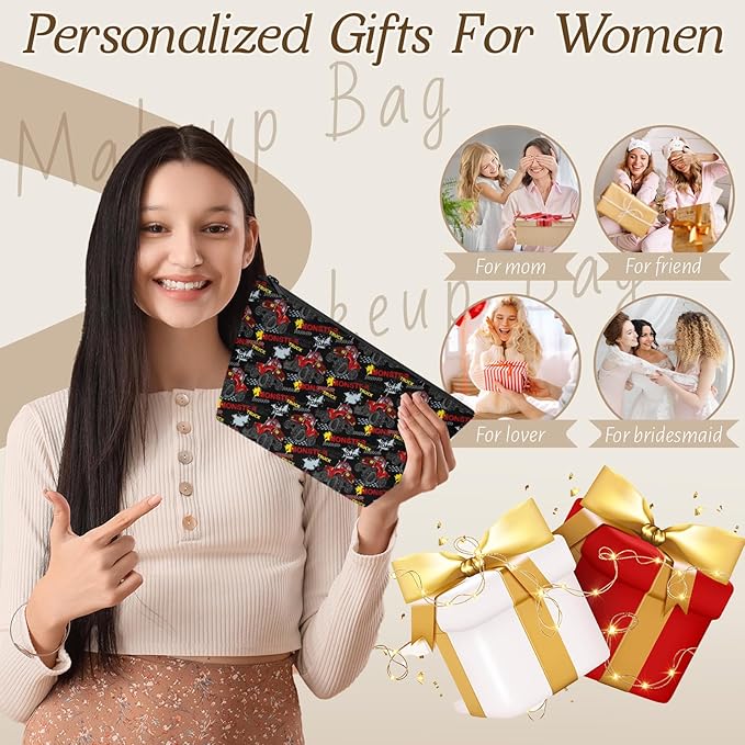 Truck Kids Toiletry Bag Travel Cosmetic Makeup Organizer Wash Shower Bags Over Night Bags Camping Shaving Kit Handbags for Boys Girls