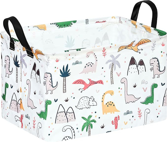 Rectangle Gift Shelf Nursery Storage Basket Laundry Hamper Storage Box and Bins for Home Clothes with Handles