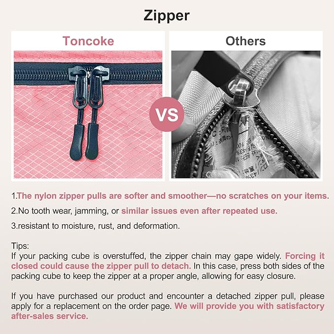 Packing Cubes for Travel, 8-Piece Mesh Holographic Stripe Mesh Luggage Organizers with Shoe Bag, Toiletry Bag, Laundry Pouches, 4-Sizes set for Suitcase Organization, Men Women Kids, Pink