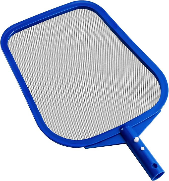 Pool Skimmer - Pool Skimmer Net for Cleaning, Pool Leaf Skimmer Net with Fine Mesh Reinforced Frame, Hot Tub Skimmer Net Filters Out Debris