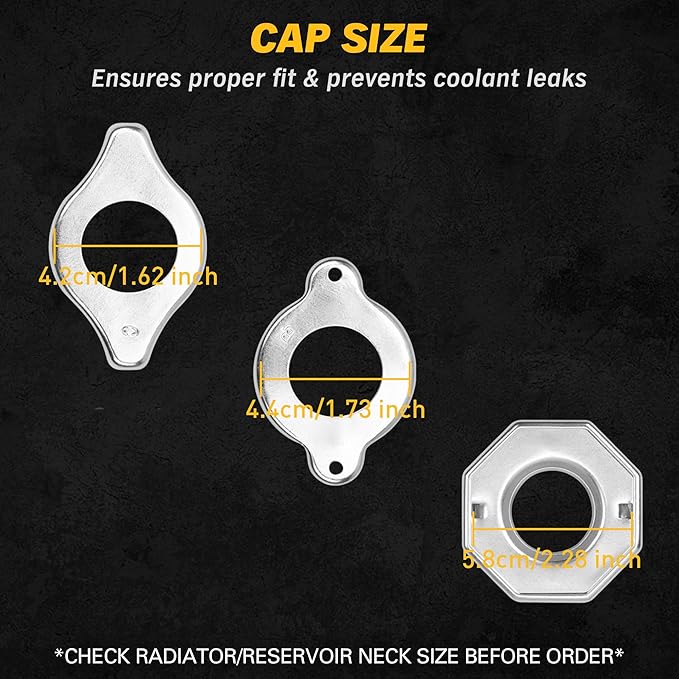 ELEAD No-Spill Coolant Funnel Kit - 19-Piece Radiator Funnel burping kit, coolant Bleeder kit, Extra Funnels and Adapters for Universal Vehicle