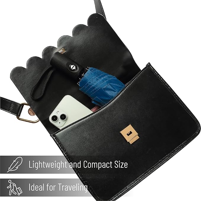 Mr. Pen- Windproof Travel Umbrella, Small Water-Resistant Automatic Folding Umbrella for Rain and Sun, Light, Compact and Portable for Women & Men, Fits Car & Backpack