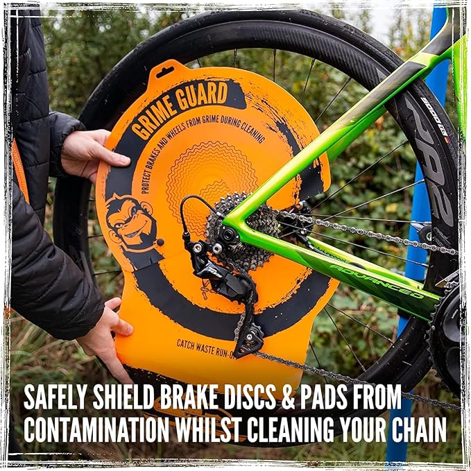 Tru-Tension | Bicycle Grime Guard | Protect Brakes & Wheels During Cleaning | Bicycle Tools & Accessories (Suitable for Bicycles Only)