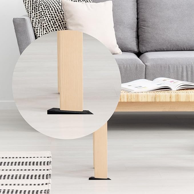 100Pcs Multi Purpose Furniture Plastic Shims Rubber Shims for Leveling Home Improvement DIY Levelers for Table,Toilet,Hot Tub and Furniture (2.4x1inch)