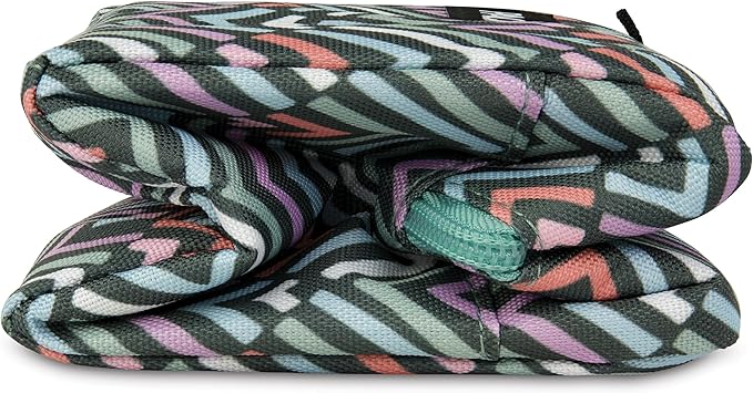 PackIt Freezable Small Insulated Snack Box, Diamond Chevron, with EcoFreeze Technology (Built-in Ice Pack), Mini Cooler or Small Lunch Bag, For Fresh Snacks On the Go, for Work, Gym, or Travel