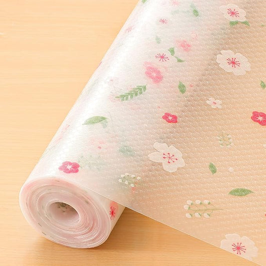 Cooyes Shelf Liner – Premium Non-Adhesive Cabinet & Drawer Liner for Kitchen – Waterproof Shelf Paper with Modern Pattern – Durable EVA Cabinet Mat – Easy to Cut (11.8" W x 360" L)