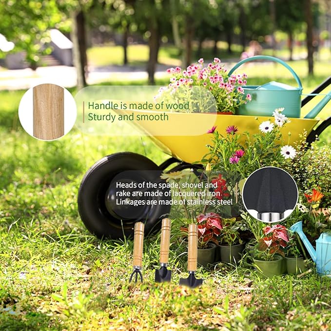 WNJ Plant Repotting Mat for Garden, 2 PCS Waterproof Potting Mats, Foldable Indoor Plant Mat, Portable Mini Garden Tool Set, 12 PCS Succulent Garden Tool Set,Square Garden Potting Tray,Gifts for Women