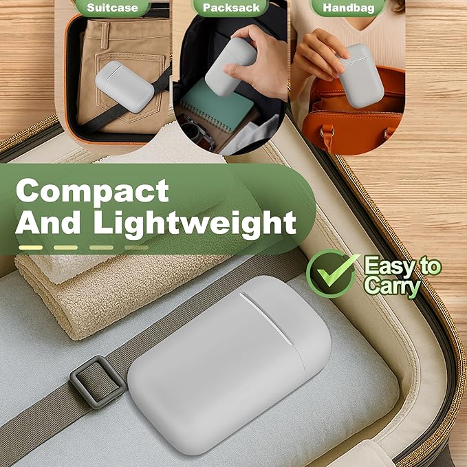 Travel Soap Case soap Holder,Leak Proof Soap Holder with Silicone Sealed lid,Keep Dry with Drainage Tray,Soap Dish for Travel, Gym, Bathroom, Outdoor, Camping, School (Gray)