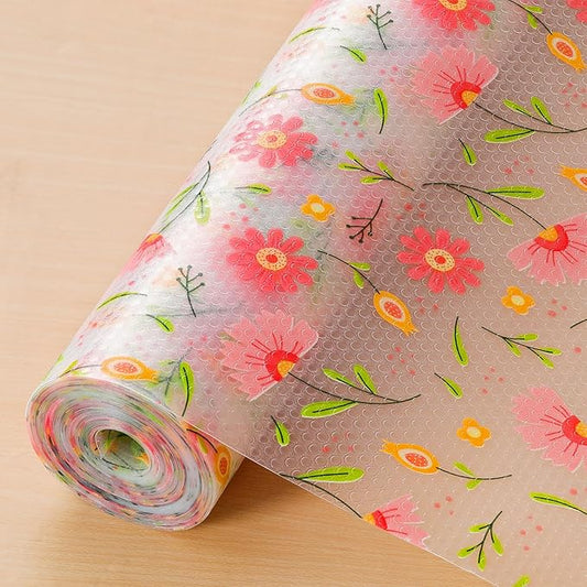 Cooyes Shelf Liner – Premium Non-Adhesive Cabinet & Drawer Liner for Kitchen – Waterproof Shelf Paper with Modern Pattern – Durable EVA Cabinet Mat – Easy to Cut (17.5" W x 360" L)