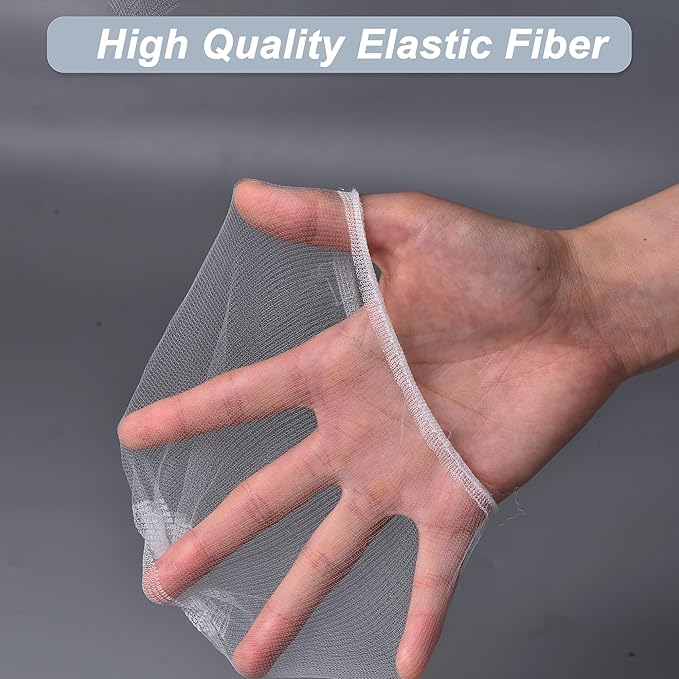 300 PCS Disposable Mesh Sink Strainer Bags, Ultra-Fine Elastic Drain Covers for Kitchen Sink, Catches Sourdough & Coffee Grounds, Anti-Clogging Kitchen Must-Haves (4 inch)