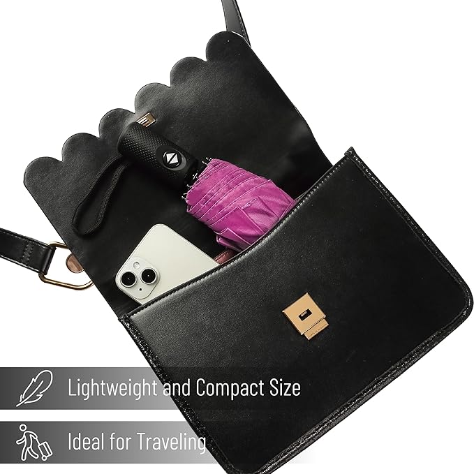 Mr. Pen- Windproof Travel Umbrella, Small Water-Resistant Automatic Folding Umbrella for Rain and Sun, Light, Compact and Portable for Women & Men, Fits Car & Backpack