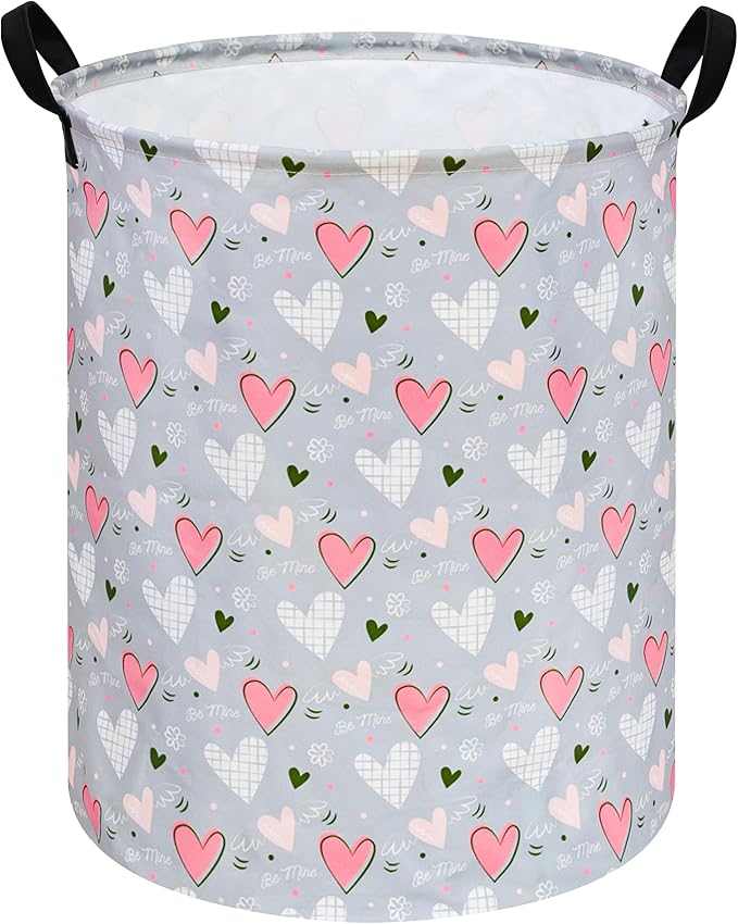 Round Laundry Basket Storage Bins Nursery Hamper Gift Baskets for Home,Office,Home Decor