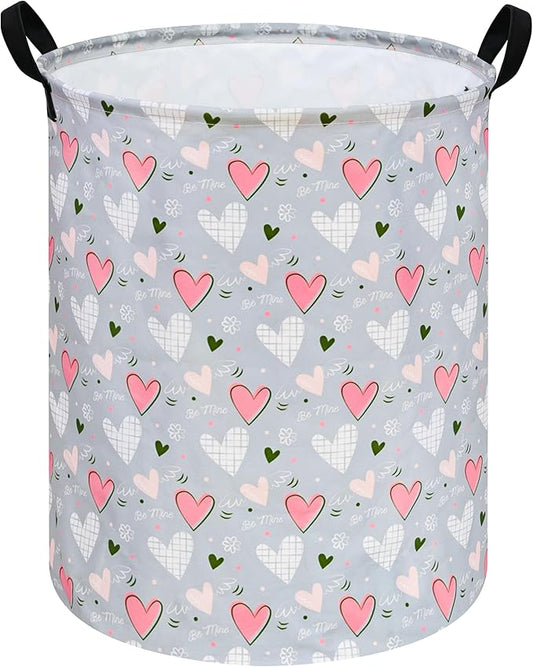 Round Laundry Basket Storage Bins Nursery Hamper Gift Baskets for Home,Office,Home Decor