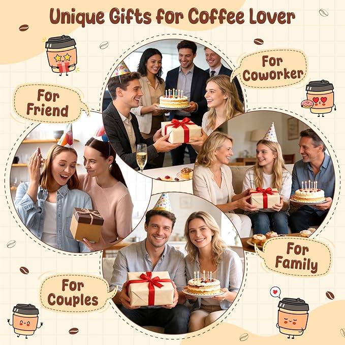 Agantree art Coworker Birthday Appreciation Leaving Goodbye Gifts for Coworker Coffee Lover Inspirational Cheer Up Thinking of You Gifts for Women Men Friends Positive Handmade Coffee Mug Office Desk