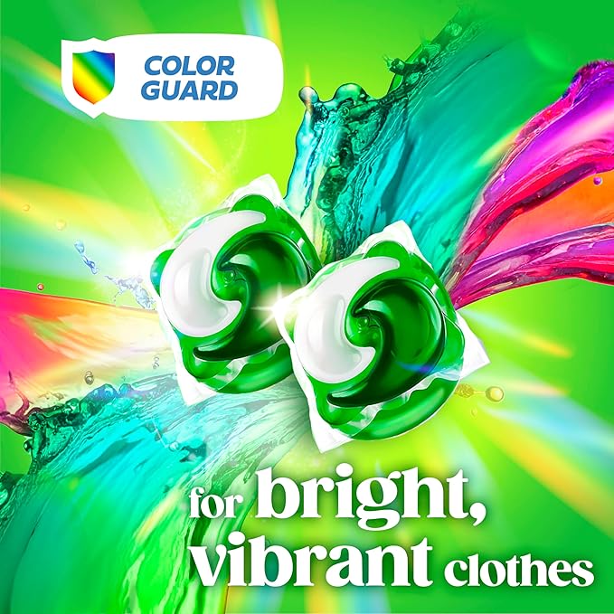 Gain Flings Laundry Detergent Pods Odor Defense + Color Guard, Moonlight Breeze Scent, 3 in 1 HE Detergent Pacs with Oxi Boost and Febreeze, 112 Count (Packaging May Vary)