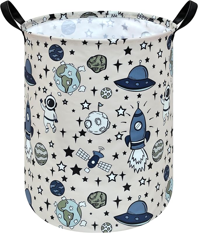 Round Laundry Basket Storage Bins Nursery Hamper Gift Baskets for Home,Office,Home Decor