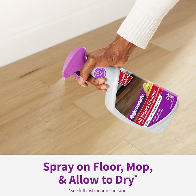 Rejuvenate Floor Cleaner, 1 gal, Bottle, Ready to Use, Liquid, For All Floors HG-R55034-1 Each