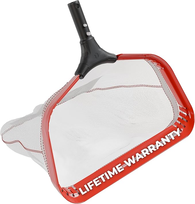 ProTuff 13" Spa Silt Net for PROS – “490 Promise” Unlimited, Unconditional Replacement - Heavy Duty Ultra Fine Mesh Silt & Sand Skimmer Cleans 3X Faster Than Vacuum - 13 inch Leaf Rake Bag for Pollen