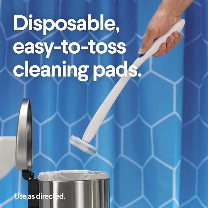 CLOROX ToiletWand Disinfecting Refills, Disposable Wand Heads (Package May Vary), 30 Count (Pack of 5)