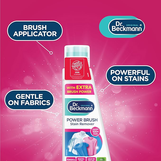 Dr. Beckmann Power Brush Stain Remover | fights even stubborn new & dried-in stains | 250 ml