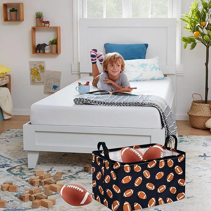 Kids Hamper Storage Bins Organizer Toy Box Laundry Basket Large Canvas Collapsible Chest for Home/Dorm/Kitchen/Pet/Office/Closet/Shelf/Gift Baskets