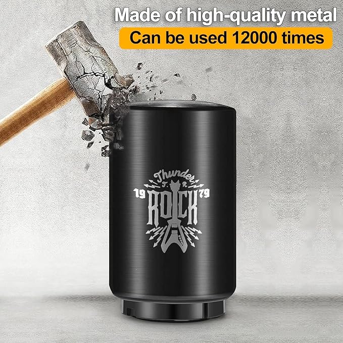 2PCS Automatic Beer Bottle Opener Drafts Top Beer Can Opener, Stainless Steel One-Handed Bottle Openers for Seniors, Portable for Kitchen Home Bar Restaurant Household Utensils Beer Accessories Gift