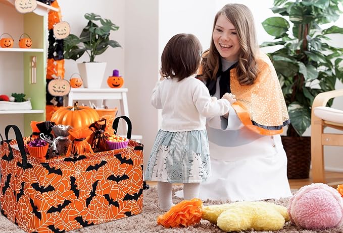 Rectangle Gift Shelf Nursery Storage Basket Laundry Hamper Storage Box and Bins for Home Clothes with Handles