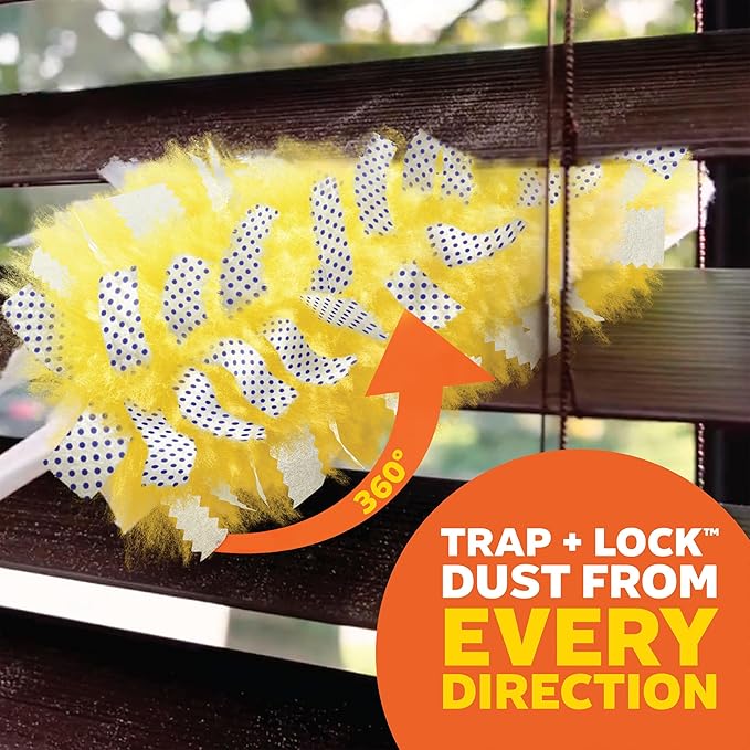 Swiffer Dusters Heavy Duty Multi-Surface Duster Refills for Cleaning, Lavender, 11 Count