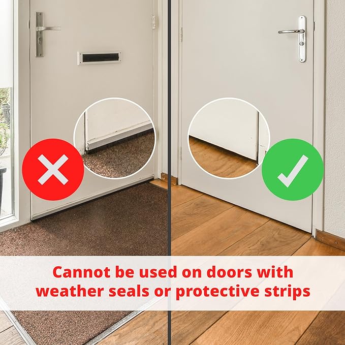 DoorJammer DJ3 Portable Door Lock Brace for Home Security and Personal Protection | Hotel Room, Apartment Safety, Travel Door Stopper | Easy Installation, Compact Design
