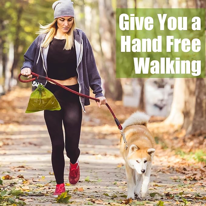Hilihali 2-Pack Dog Poop Bag Holder for Leash Attachment, Dog Poop Bag Dispenser, Dog Waste Bag Dispensers, Dog Poop Bag Holders, Fits Dog Leash, Accessory With Hand-Free Holder Carriers, Black