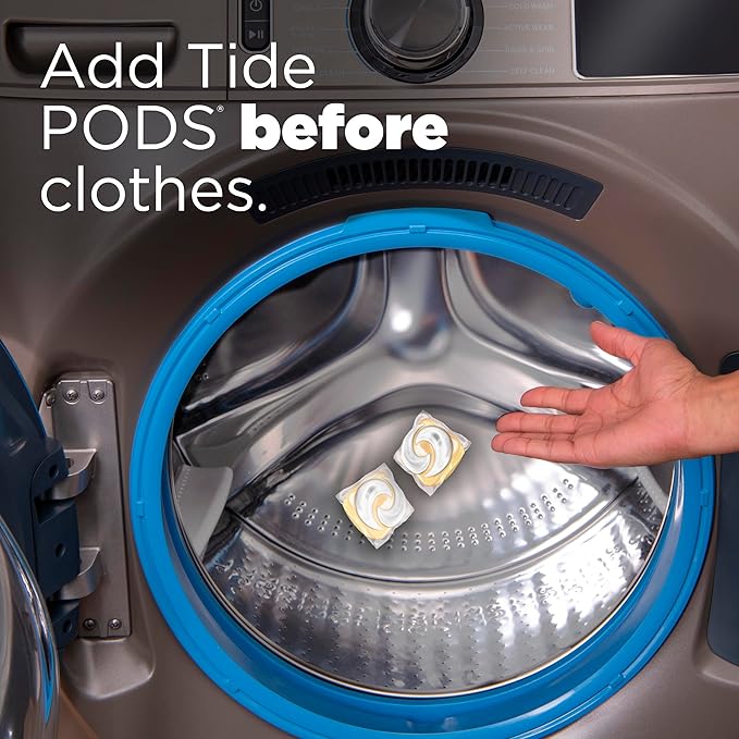 Tide, Pods Free and Gentle Laundry Detergent Soap Pacs, Tide Pods Laundry Detergent, 42 Count