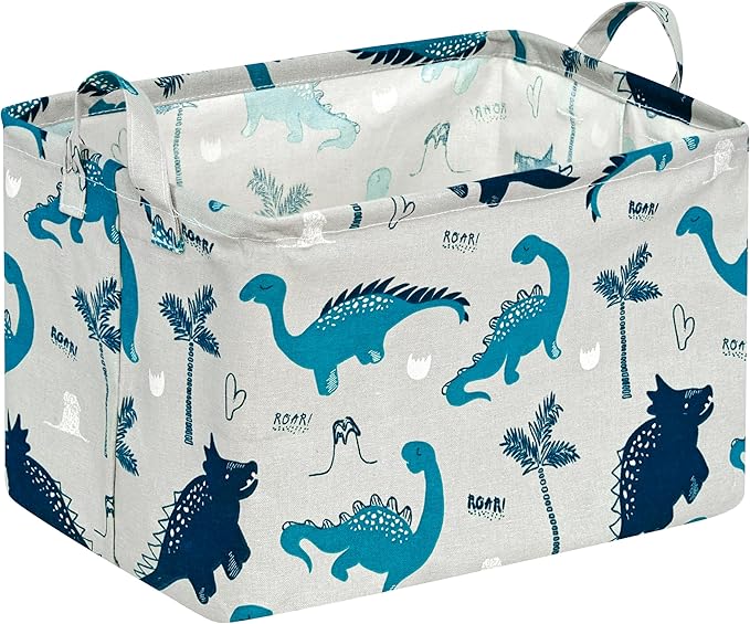 Baby Waterproof Storage Basket Toys Organizer Nursery Bins for Women Kids Hamper for Organizing Home/Dorm/Kitchen/Pet/Office/Closet/Shelf/Room Decor