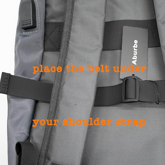 Backpack Chest Strap, Universal Add on Adjustable Sternum Strap, Chest Belt Replacement, with Heavy Duty Quick Release Buckle Clip, for Travel, Hiking, Camping, School(Black)