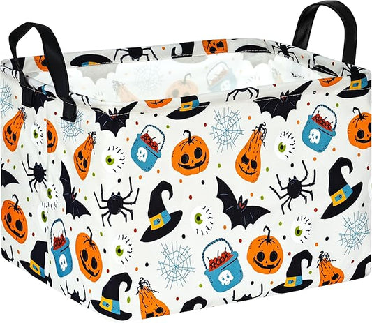 Rectangle Gift Shelf Nursery Storage Basket Laundry Hamper Storage Box and Bins for Home Clothes with Handles