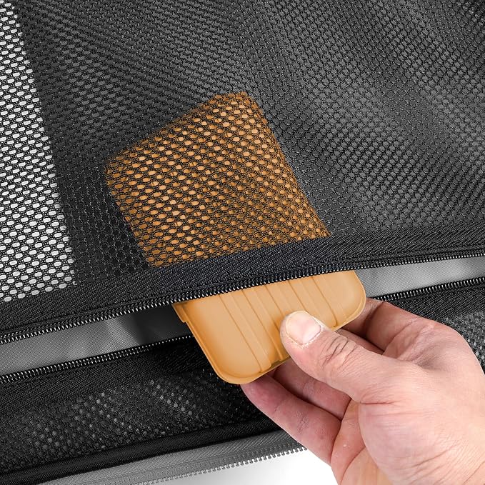 Quatish Bar Soap Holder Dish 1 Pack for Shower, Travel Soap Case with Lid for Gym, Camping Essentials, Hiking, Travel Size Toiletries, Portable, Leakproof, Orange