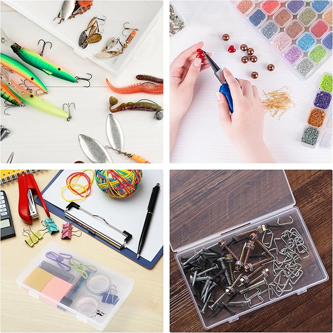 Mr. Pen-28 Grids, 2 Pack, Bead Storage Containers with 160pcs Label Stickers, Diamond Art, Bead Box, Diamond Painting Organizer
